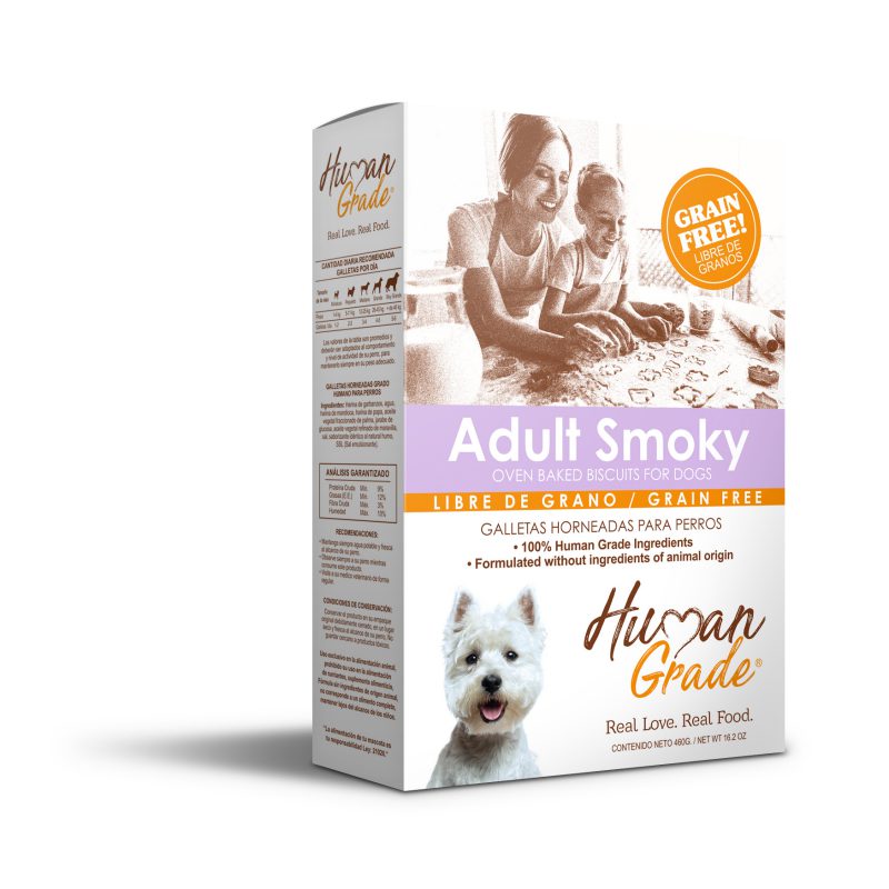 Human Grade Grain Free Biscuits Adult Smoky
